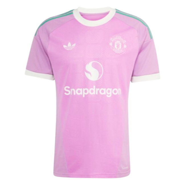 2026/27 Man Utd Shirt Away Goalkeeper Kids Kit (Pink)